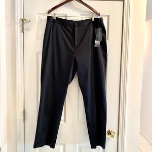 NEW-Lauren Ralph Lauren Ladies Black Pants-Size 14